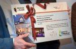Félicitations à M. et Mme Van Dooren, lauréats d'un jeu-concours organisé par Namur Congrès!