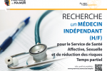 RECHERCHE UN MEDECIN INDEPENDANT POUR LE SERVICE SASER